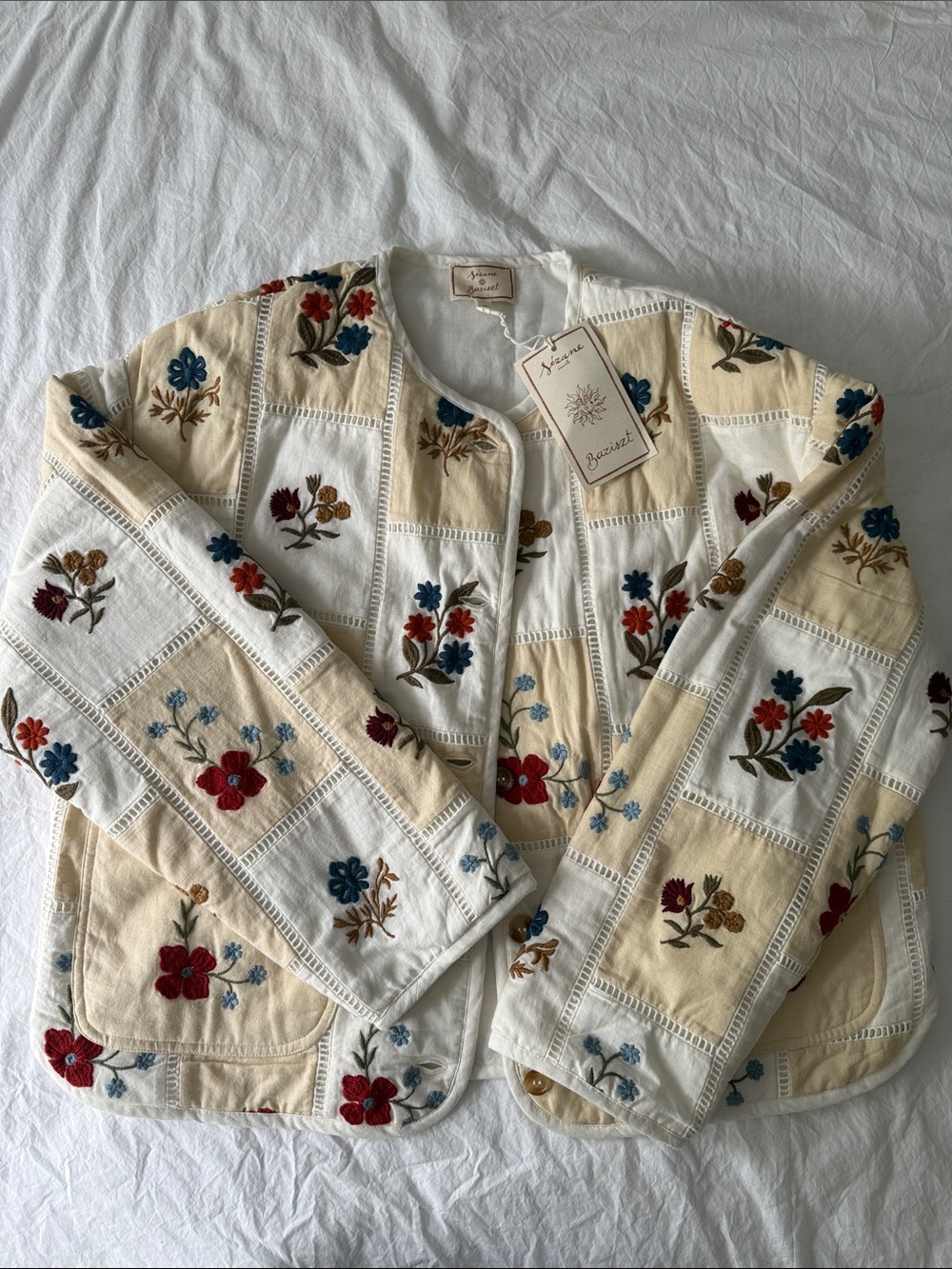 Sezane x Baziszt Farelli Jacket NWT Size 40
